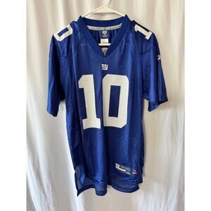 Reebok Eli Manning New York Giants Kids Jersey - Size L (14-16)